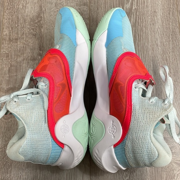 Nike KD Trey 5 X EP Blue Chill Bright Crimson Mint DD9538-400 Sneakers 10.5 - Picture 8 of 16